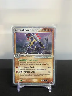 Pokemon EX Legend Maker Armaldo EX 84/92 Ultra Rare 2006 - Image 1