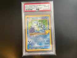 PSA 10 Pokemon Charizard And Blastoise 25th Celebrations SEQUENTIAL - Image 4