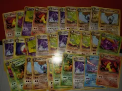 Vintage Pokemon Cards Lot Approximately 100 Cards Including Pikachu Eevee - Image 3