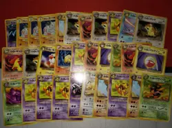 Vintage Pokemon Cards Lot Approximately 100 Cards Including Pikachu Eevee - Image 5