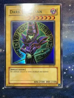 Dark Magician SYE-001 YUGI Evolution Super Rare Unlimited 2004 YuGiOh LP - Image 3