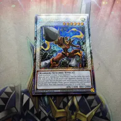 Drill Warrior Platinum Secret Rare RA03-EN232 Yugioh - Image 1