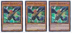 3X Yugioh Blackwing - Bora the Spear BLCR-EN057 Ultra Rare 1st Edition NM - Image 1
