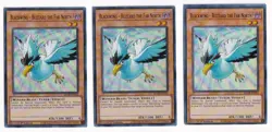 3X Yugioh Blackwing-Blizzard the Far North BLCR-EN059 Ultra Rare 1st Edition NM - Image 1