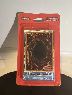 Yugioh Legendary 2 Pack + Bonus Card (One Pack Legend of Blue Eyes White Dragon) - Image 3