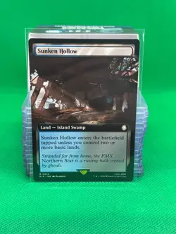 MTG - SUNKEN HOLLOW - EXTENDED ART - Fallout (R) - Image 1