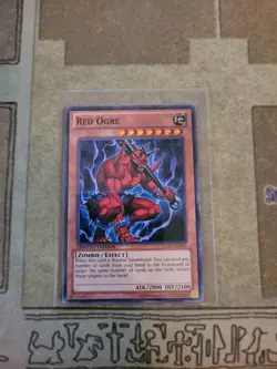 YUGIOH RED OGRE GLD5-EN023 COMMON LIMITED ED LP - Image 1