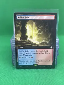 MTG - SULFUR FALLS - EXTENDED ART - Fallout (R) - Image 1