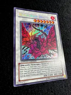 🔥 YUGIOH • BLACK ROSE DRAGON • SECRET RARE • CT05-EN003 • LIMITED/E • VLP 🔥 - Image 4