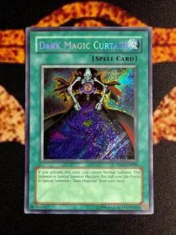 🔥YUGIOH • DARK MAGIC CURTAIN • SECRET RARE • PP01-EN008 • PREMIUM PACK • NM🔥 - Image 1