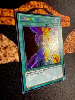 🔥 YUGIOH • CHANGE OF HEART • SECRET RARE • LCYW-EN124 • 1st EDITION • VLP 🔥 - Image 5