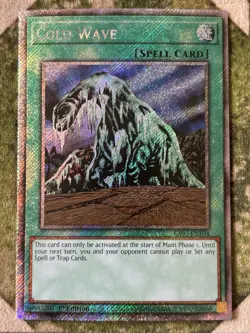 YuGiOh COLD WAVE Platinum Secret Rare RA03-EN104 - Image 2