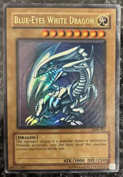 Blue-Eyes White Dragon SDK-001 Starter Deck: Kaiba Ultra Rare MP Unlimited Ed. - Image 1