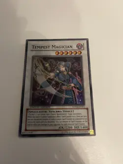 Yu-Gi-Oh! Tempest Magician - SOVR-ENSE1 - Super Rare Limited Edition - Image 1