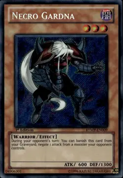 Necro Gardna EU Print 1st Ed Secret RYMP-EN009 Yu-Gi-Oh! - Image 1