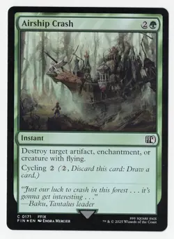 AIRSHIP CRASH FOIL - MTG FINAL FANTASY #0171 - Image 1