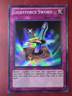 Lightforce Sword - NM - LCYW-EN093 - Unlimited - Super Rare - Yu-Gi-Oh! TCG - Image 1