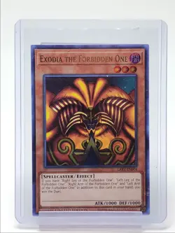 EXODIA THE FORBIDDEN ONE 2018 YU-GI-OH! LOST ART LIMITED SECRET Q0M-464 - Image 1