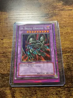 Yu-Gi-Oh! - B. Skull Dragon - BPT-006 - Reverse Foil Foil Shift Double Misprint - Image 2