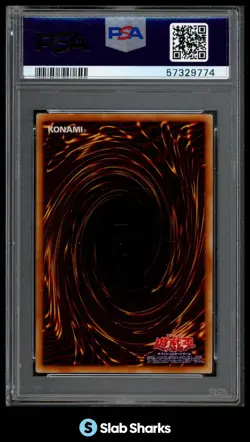 2001 YU-GI-OH! JPN #P5-01 RED EYES BLACK DRAGON ULTRA PARALLEL RARE PSA 6 - Image 2