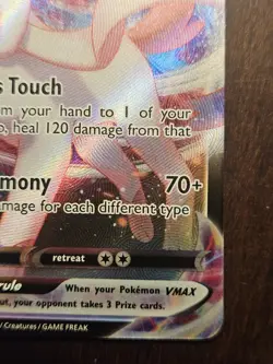 Sylveon VMAX 075/203 Ultra Rare Evolving Skies MINT Full Art Pokemon TCG Card - Image 4
