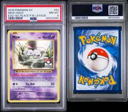Pokemon Card - Mew - 53 - XY Evolutions 1st Place Promo - PSA 8 - Image 3