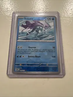 Suicune Reverse Holo 024/131 Prismatic Evolutions English Pokemon Card - Image 3