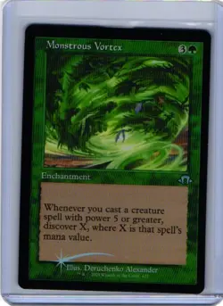 Monstrous Vortex Foil (Retro Frame) Modern Horizons 3 Magic Gathering MTG MH3 - Image 1