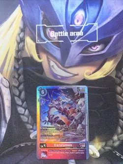 Digimon Card Game Garurumon ST16-08 SR NM - Image 1