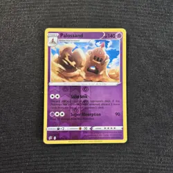 Pokemon TCG Rebel Clash Palossand Reverse Holo Card 82/192 - Image 1