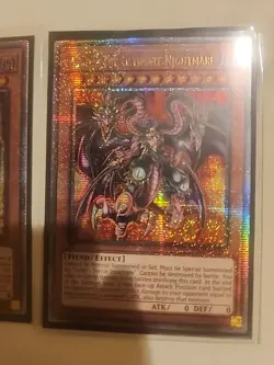 Yugioh Yubel 3x Card Set/ All QCR SECRET Rares/ NM/MINT/ 1st EDITIONS - Image 2