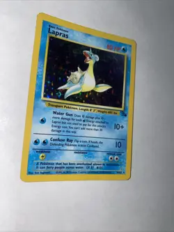 Pokemon Card - Lapras Fossil 10/62 Holo Rare - Image 5