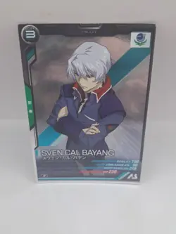 Sven Cal Bayang Seed Gundam Arsenal Base Japan Foil Fqb02-023 Rare Card - Image 1