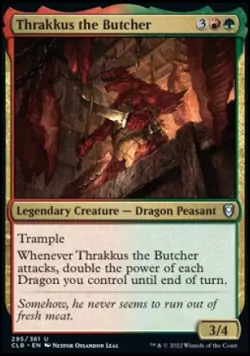 Thrakkus the Butcher [Commander Legends: Battle for Baldur's Gate] Magic MTG - Image 1