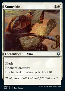 Stoneskin [Commander Legends: Battle for Baldur's Gate] Magic MTG - Image 1