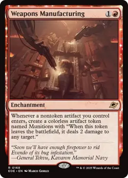 Weapons Manufacturing - Edge of Eternities - MTG - Image 1