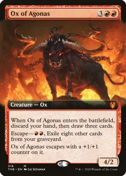 Ox of Agonas (Extended) [Theros Beyond Death] Magic MTG - Image 1