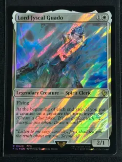 Magic MTG Final Fantasy Collector's Commander Surge Foil Lord Jyscal Guado FFX - Image 1