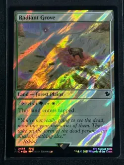 Magic MTG Final Fantasy Collector's Commander Surge Foil Radiant Grove SP FFX - Image 1