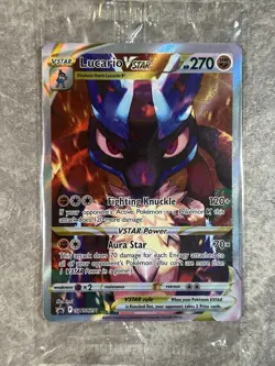 Lucario VSTAR Pokemon SWSH291 SWSH: Sword & Shield Promo Cards Holo (SEALED) - Image 1