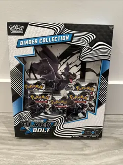 Pokemon Scarlet & Violet Black Bolt Binder Collection New/Sealed - Image 1