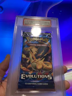 PSA 10 - XY Evolutions (2016) - Mega Charizard Sealed Booster Pack Pokemon - Image 5