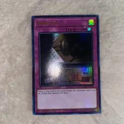 YU-GI-OH! Wiretap. DUDE-EN054. 1st Edition Ultra Rare Trap Card. TCG CCG Yugioh - Image 1