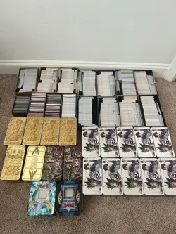 1000 YUGIOH CARDS LOT YU-GI-OH! COLLECTION WITH 100 HOLO FOILS & RARES!! Bulk - Image 1
