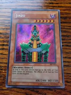 Yugioh: Jinzo - BPT-011 - Secret Rare - Unlimited - LP! - Image 1