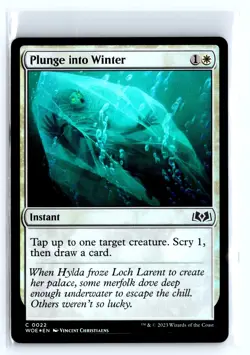 FOIL Plunge into Winter Wilds of Eldraine - MTG Magic the Gathering Card - Image 1
