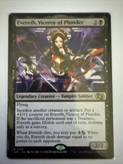 Evereth, Viceroy of Plunder Magic: The Gathering Foundations Jumpstart Card - Image 1