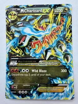 Pokemon Card Mega Charizard EX (X) XY Flashfire 69/106 Ultra Rare Holo - Image 1