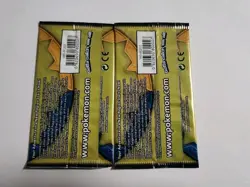 2 Packs Pokemon Sun and Moon Base Set 3 Card Mini Booster Pack New Sealed - Image 2