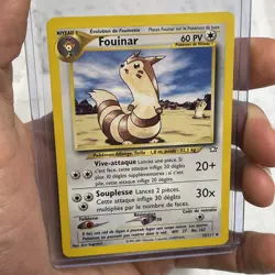 Pokemon FOUINAR 35/111 Unco NEO GENESIS Wizards Vintage Vtg Card Gamefreak EX - Image 2
